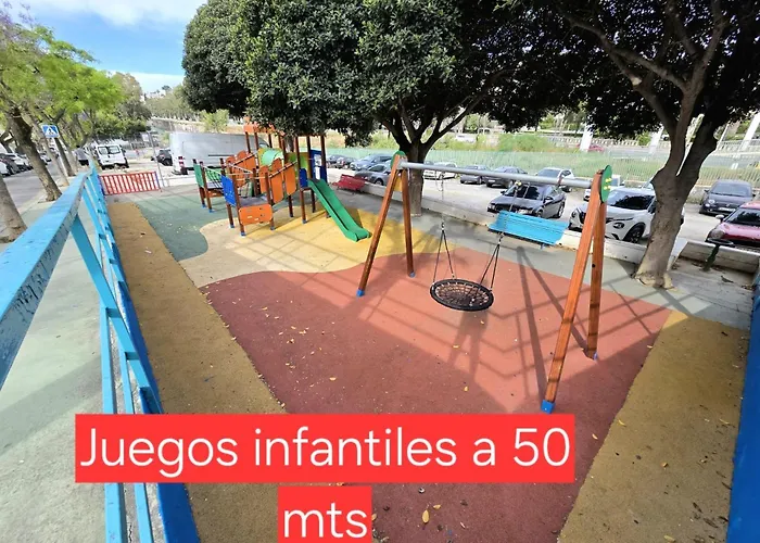 La Colina Estudio Vistas Al Mar Y Sierra, Piscina Y Tren Directo Aeropuerto Apartament *