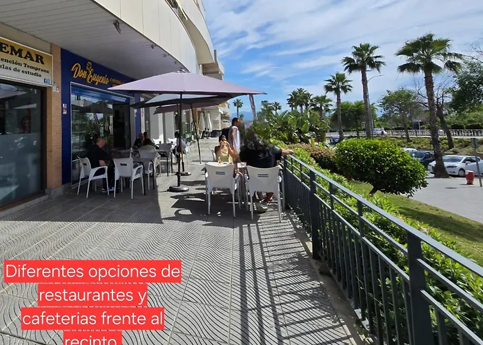 La Colina Estudio Vistas Al Mar Y Sierra, Piscina Y Tren Directo Aeropuerto *