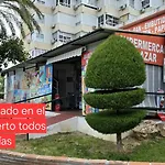 La Colina Estudio Vistas Al Mar Y Sierra, Piscina Y Tren Directo Aeropuerto 公寓 托雷莫利诺斯