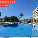 La Colina Estudio Vistas Al Mar Y Sierra, Piscina Y Tren Directo Aeropuerto * 托雷莫利诺斯