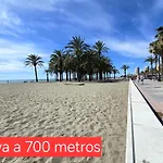 La Colina Estudio Vistas Al Mar Y Sierra, Piscina Y Tren Directo Aeropuerto 托雷莫利诺斯