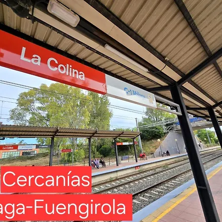 La Colina Estudio Vistas Al Mar Y Sierra, Piscina Y Tren Directo Aeropuerto *