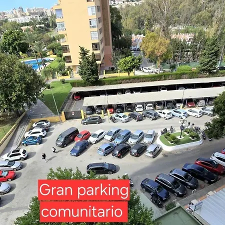 La Colina Estudio Vistas Al Mar Y Sierra, Piscina Y Tren Directo Aeropuerto