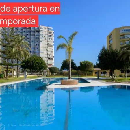 Lägenhet La Colina Estudio Vistas Al Mar Y Sierra, Piscina Y Tren Directo Aeropuerto *