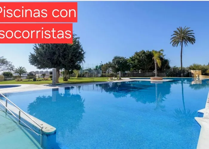 La Colina Estudio Vistas Al Mar Y Sierra, Piscina Y Tren Directo Aeropuerto Appartement *