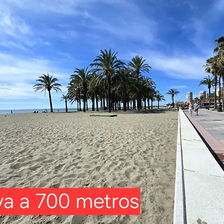 La Colina Estudio Vistas Al Mar Y Sierra, Piscina Y Tren Directo Aeropuerto توريمولينوس
