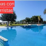 La Colina Estudio Vistas Al Mar Y Sierra, Piscina Y Tren Directo Aeropuerto شقة *