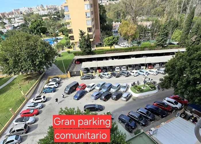 La Colina Estudio Vistas Al Mar Y Sierra, Piscina Y Tren Directo Aeropuerto