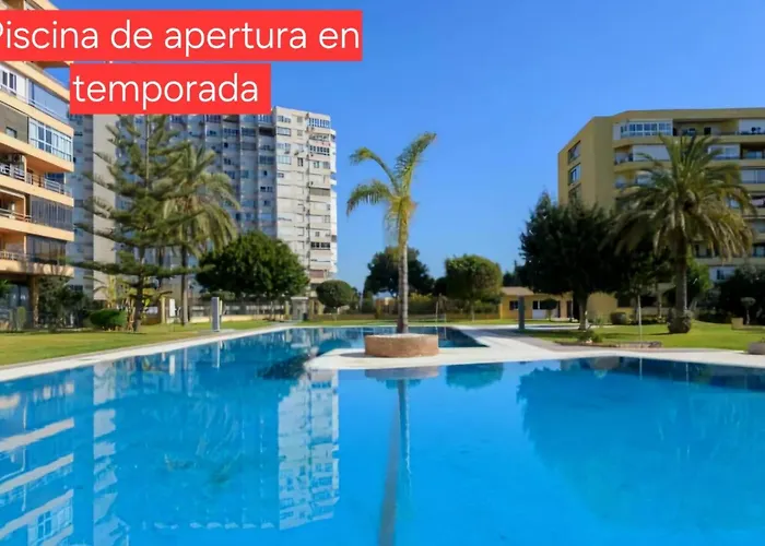 Appartamento La Colina Estudio Vistas Al Mar Y Sierra, Piscina Y Tren Directo Aeropuerto *